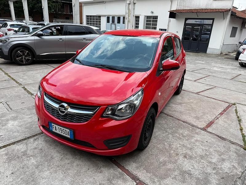 Rosso Usata 2015 Opel Karl Due volumi | 7200 € (Cara) - Immagine 1/4