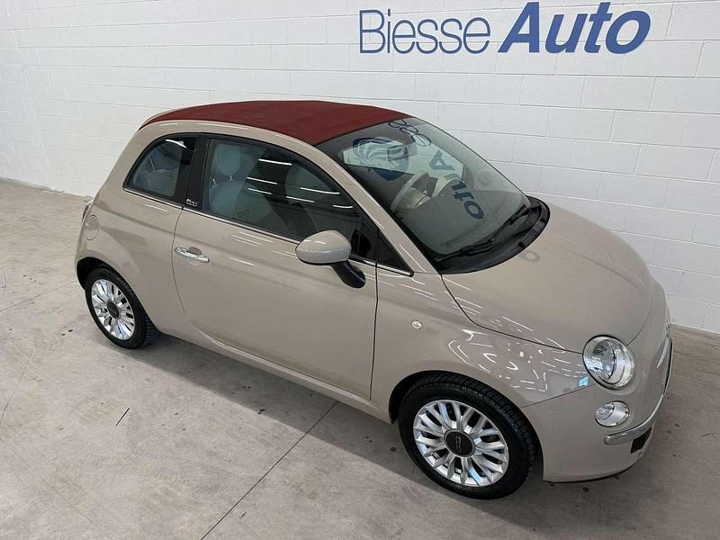 Begagnad Fiat 500C Pop Star 69 HK (50 kW) 2015 Beige Cab