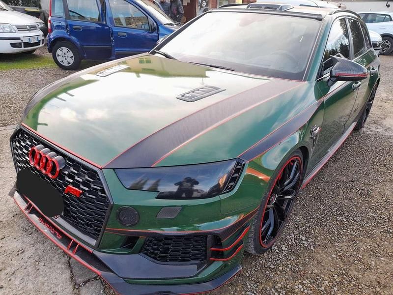 Usado Audi RS4 Ambiente 530 CV (389 kW) 2018 Verde Familiar