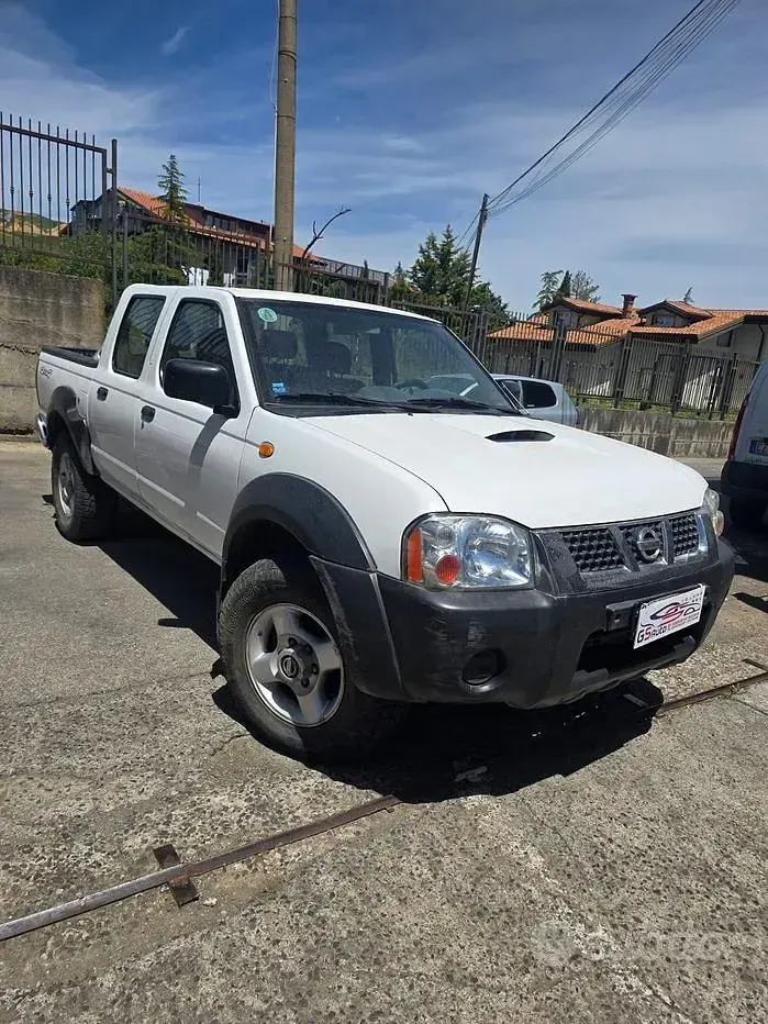 Usata Nissan Navara XE 174 CV (127 kW) 2006 Bianco Pick-up