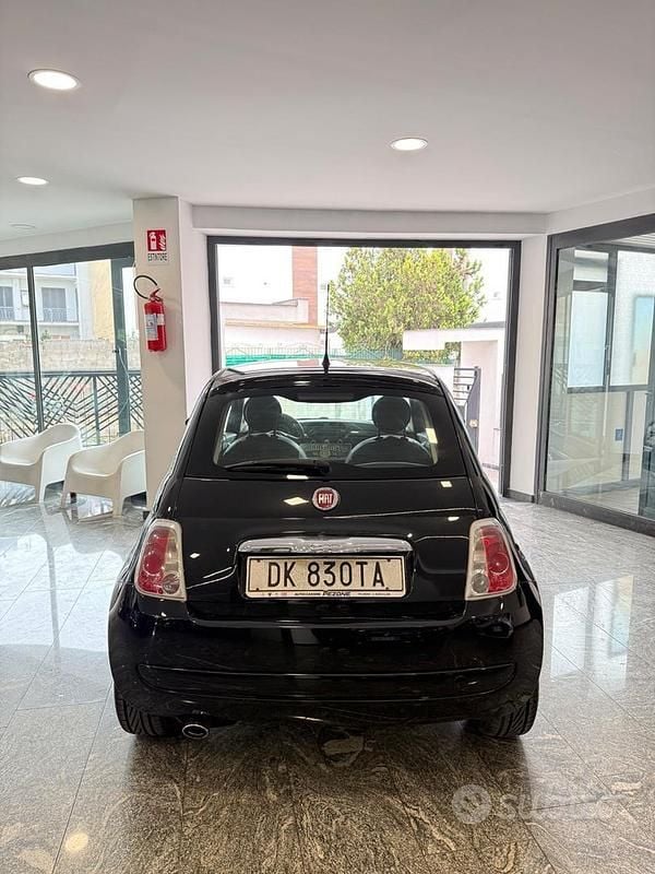 Usata Fiat 500 Lounge 75 CV (55 kW) 2008 Nero Berlina