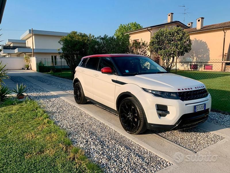 Bianco Usata 2015 Land Rover Range Rover evoque SUV | 17.000 € (Buon prezzo) - Immagine 1/4
