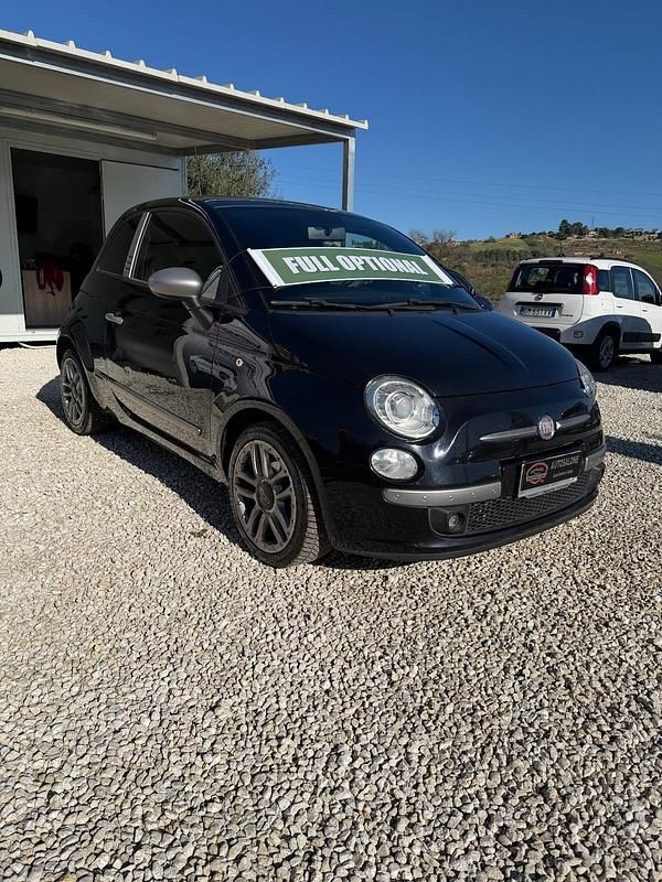 Usata Fiat 500 95 CV (69 kW) 2011 Nero Berlina