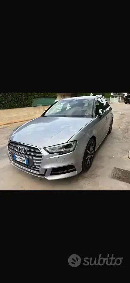 Usata Audi S3 116 CV (85 kW) 2017 Grigio Berlina