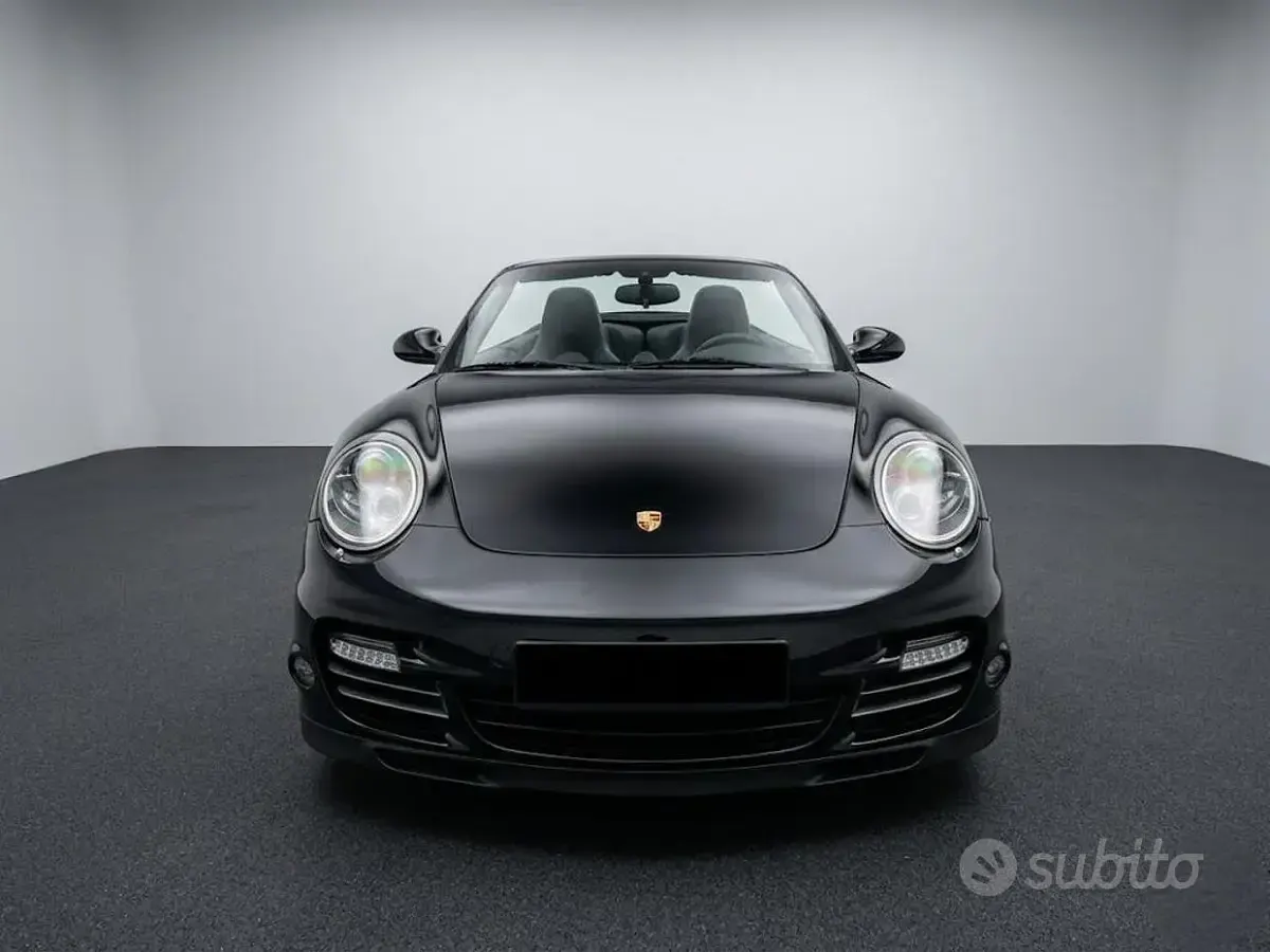Usata Porsche 911 Turbo Cabriolet 500 CV (367 kW) 2009 Nero Cabrio