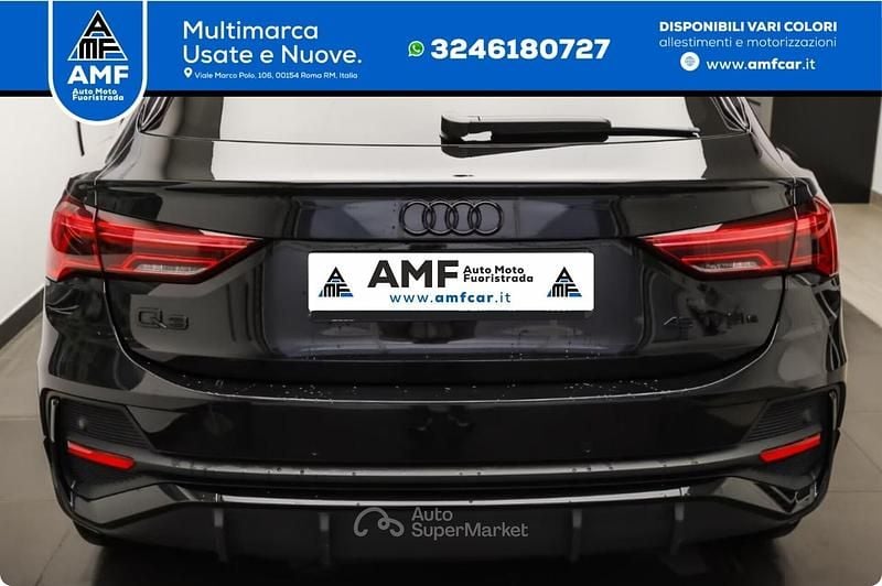 Usata Audi Q3 Sportback Edition .1 245 CV (180 kW) 2022 Nero SUV