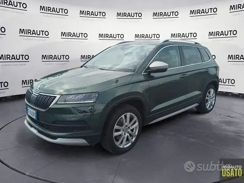 Usata Skoda Karoq 150 CV (110 kW) 2019 Verde SUV