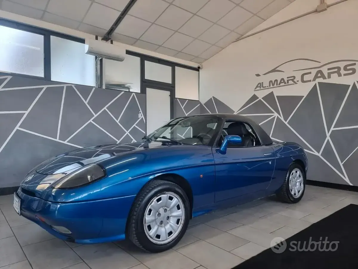 Usata Fiat Barchetta 131 CV (96 kW) 2000 Blu Cabrio