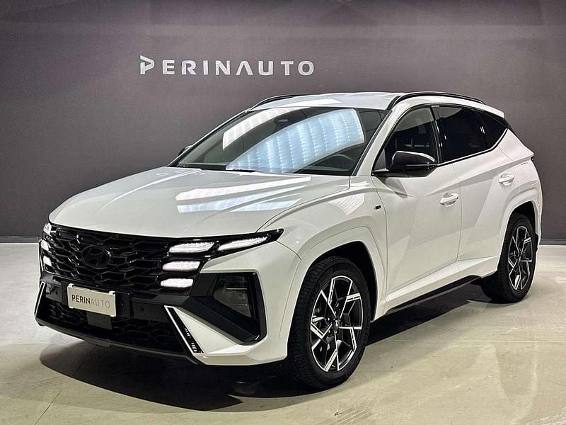 Usata Hyundai Tucson N Line 215 CV (158 kW) 2025 Serenity white SUV