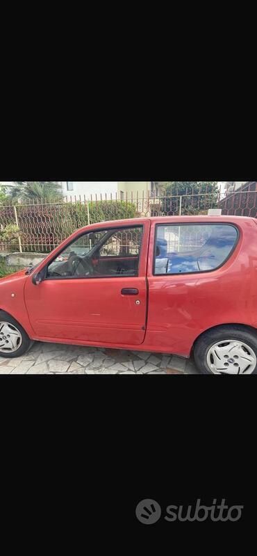 Usata Fiat 600 2003 Rosso Utilitaria