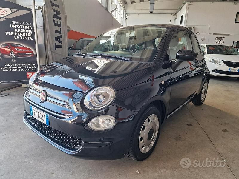 Usata Fiat 500 Lounge 69 CV (50 kW) 2018 Nero Berlina