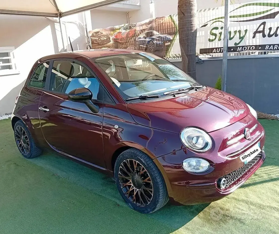 Usata Fiat 500 Lounge 69 CV (50 kW) 2016 Rosso Berlina