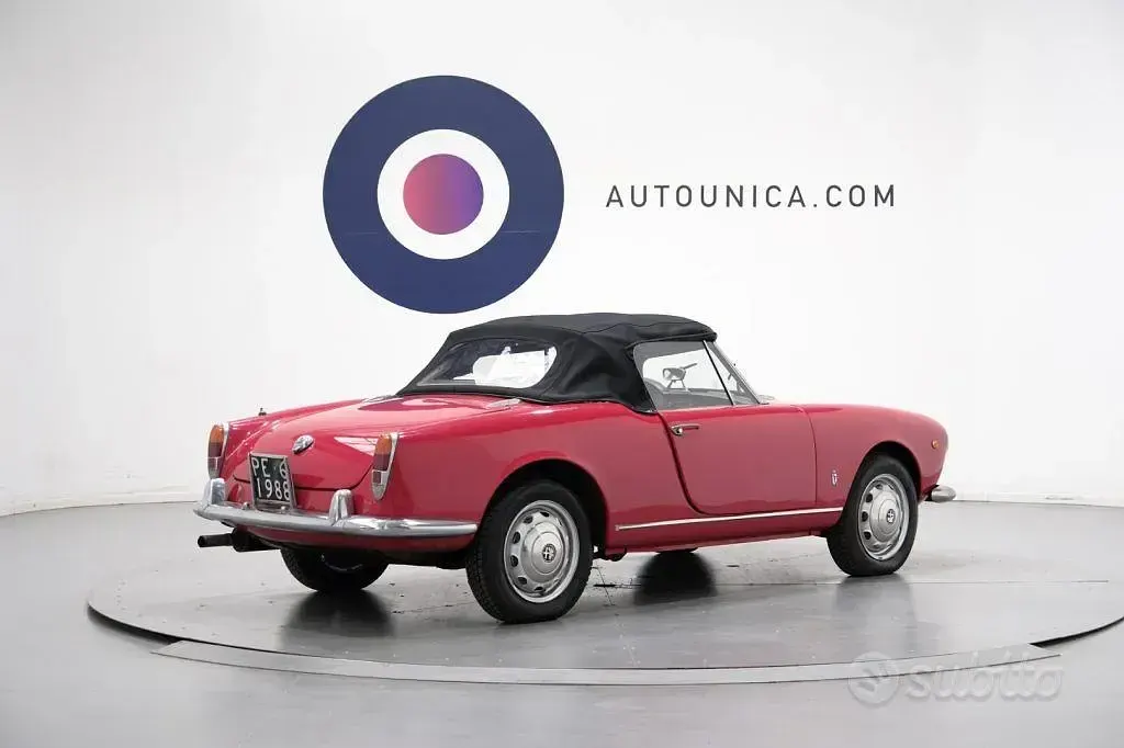 Usata Alfa Romeo Giulietta 65 CV (47 kW) 1950 Rosso Cabrio