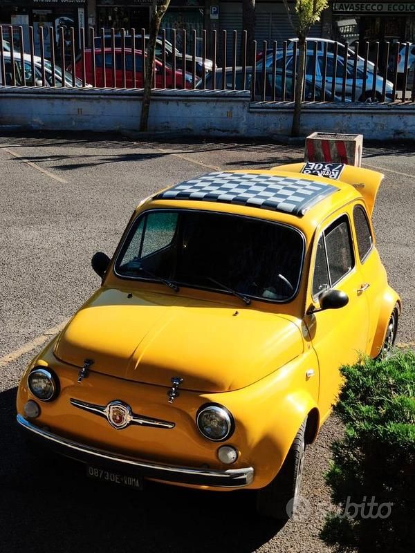 Usata Fiat 500 1970 Giallo Utilitaria