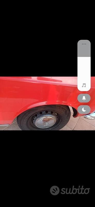 Usata Fiat 850 1960 Rosso Coupé