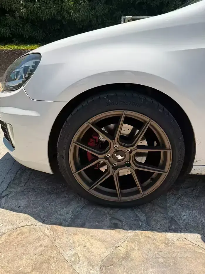 Usata VW Golf VII GTI 210 CV (154 kW) 2012 Bianco Berlina