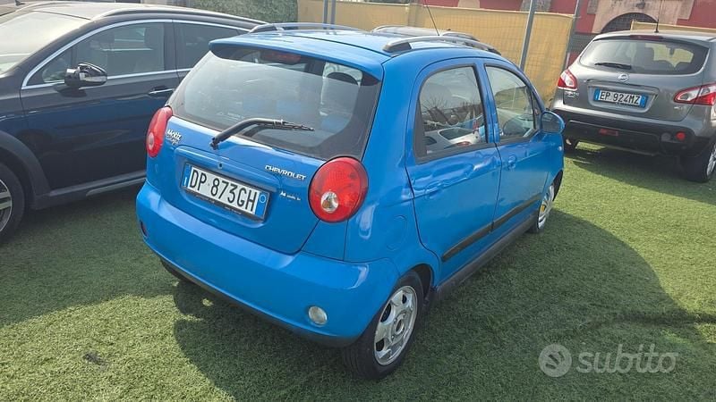 Usata Chevrolet Matiz SX 66 CV (48 kW) 2009 Blu Utilitaria