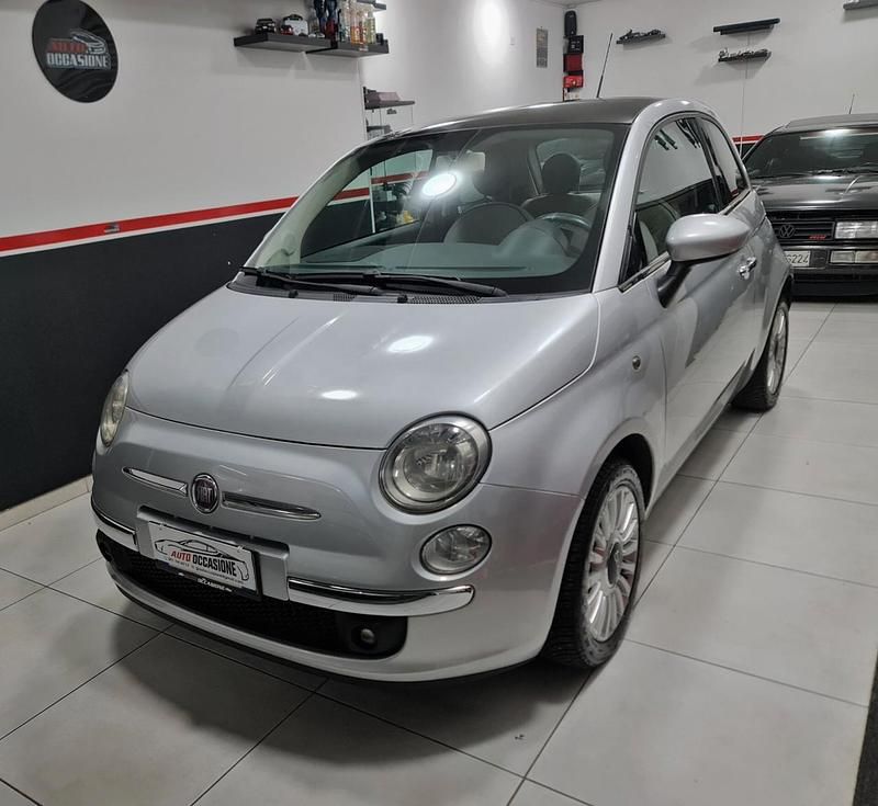 Usata Fiat 500 Lounge 75 CV (55 kW) 2009 Argento Cabrio