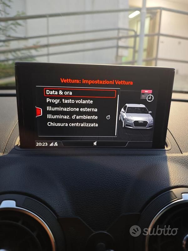 Usata Audi A3 S-Line 150 CV (110 kW) 2020 Grigio Berlina