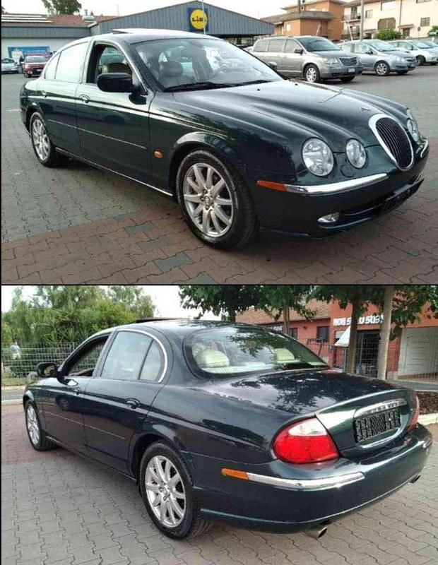 Usata Jaguar S-Type S 276 CV (202 kW) 2000 Blu petrolio Berlina