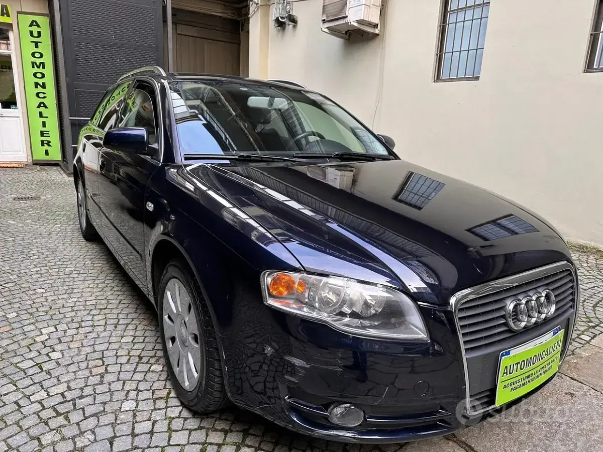 Usata Audi A4 Ambiente 140 CV (102 kW) 2008 Blu Station wagon