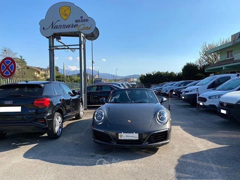 Usata Porsche 911 Carrera S Cabriolet 420 CV (308 kW) 2016 Grigio scuro Cabrio