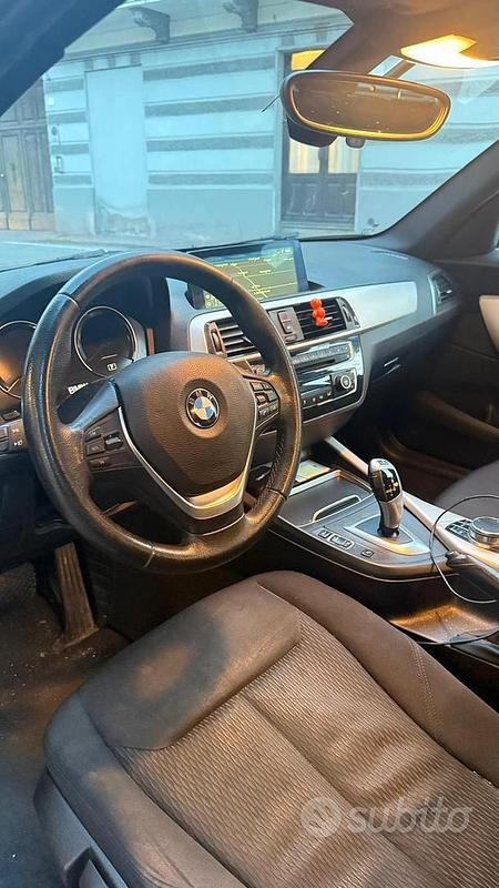 Usata BMW 116 Efficient Dynamics 2017 Nero Utilitaria