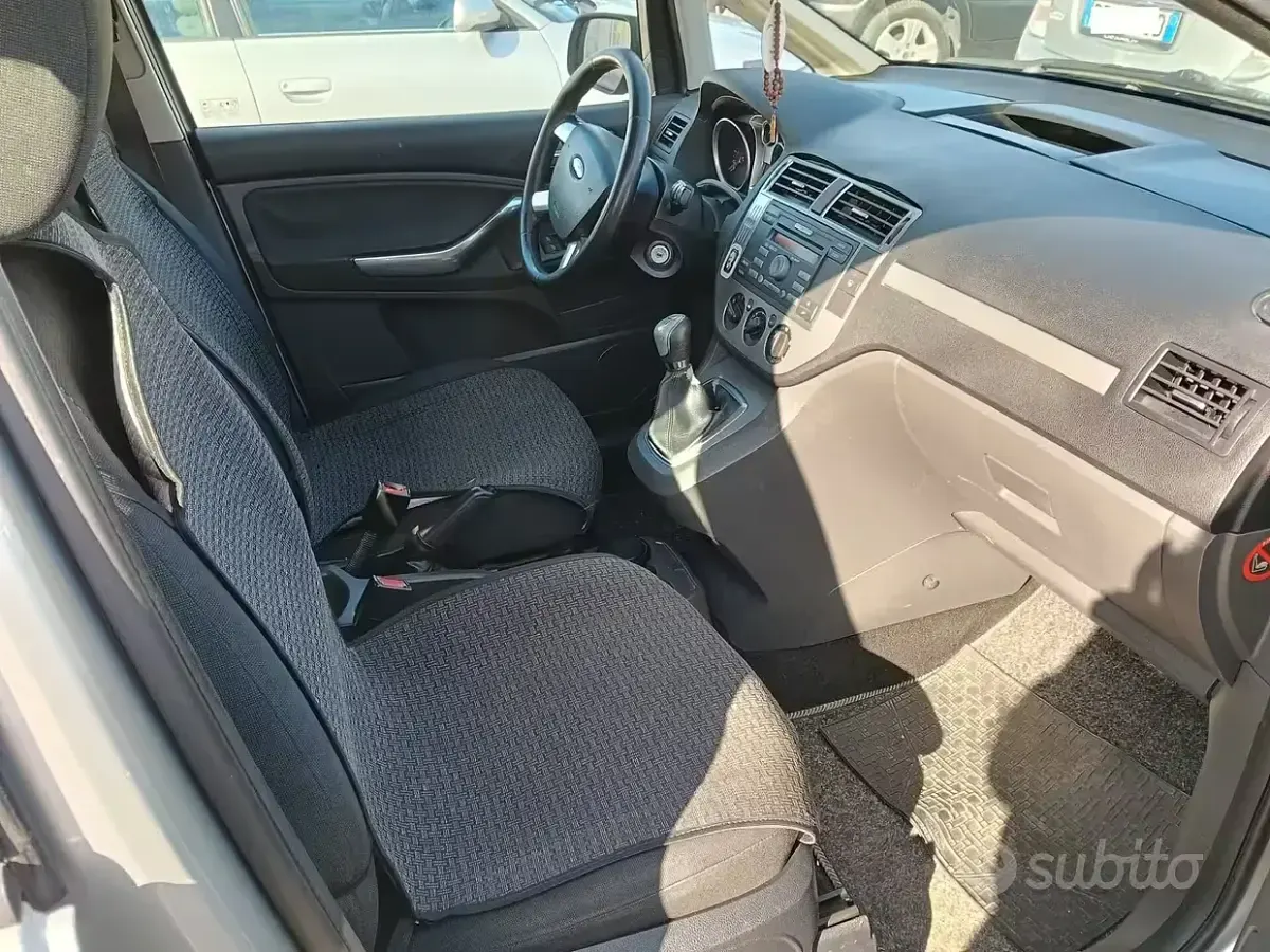 Usata Ford C-MAX Ghia 109 CV (80 kW) 2009 Grigio Monovolume