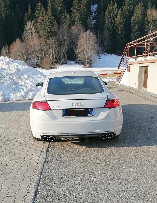 Usata Audi TTS 310 CV (228 kW) 2017 Bianco Coupé