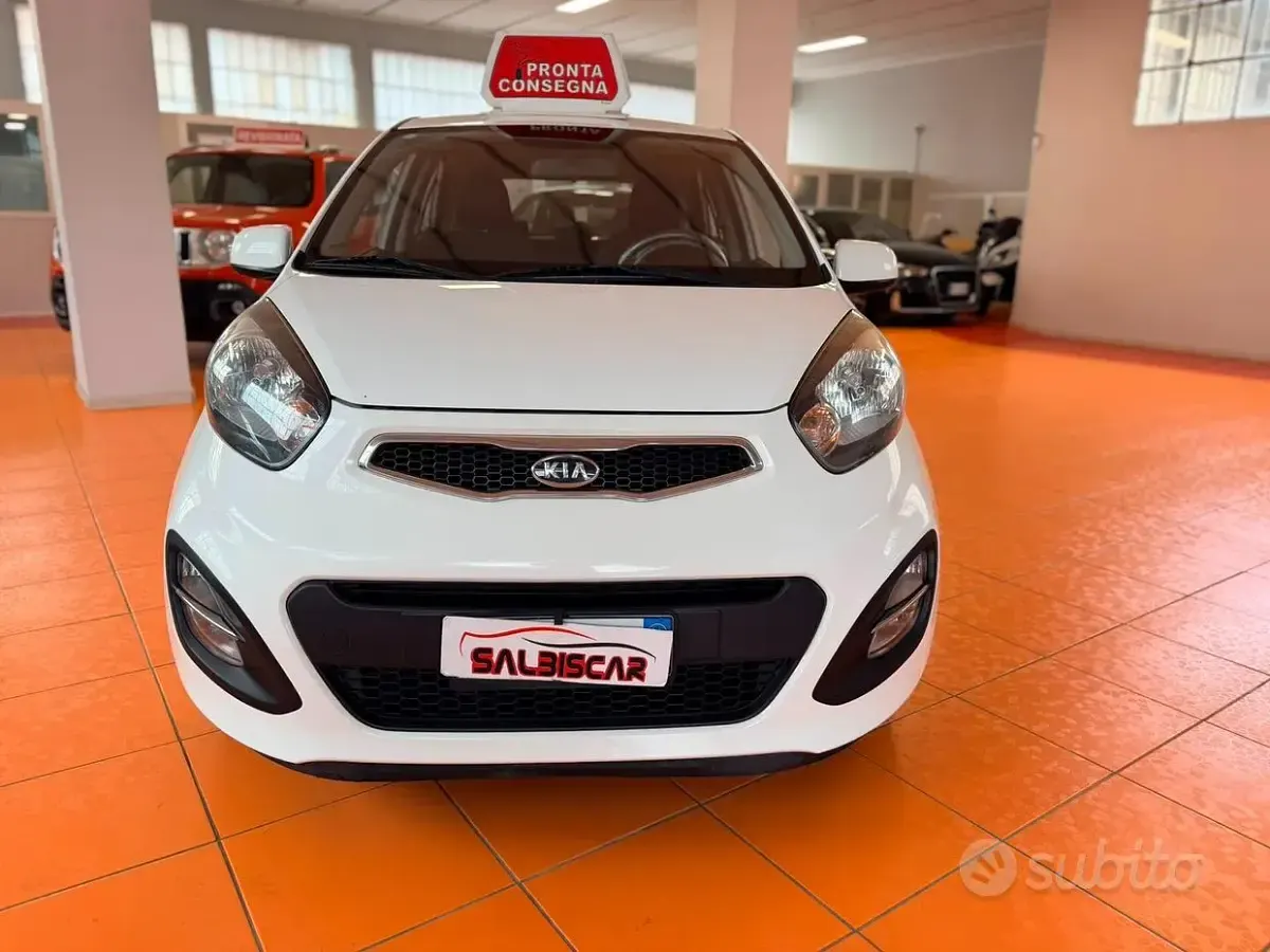 Usata Kia Picanto 69 CV (50 kW) 2011 Bianco Utilitaria