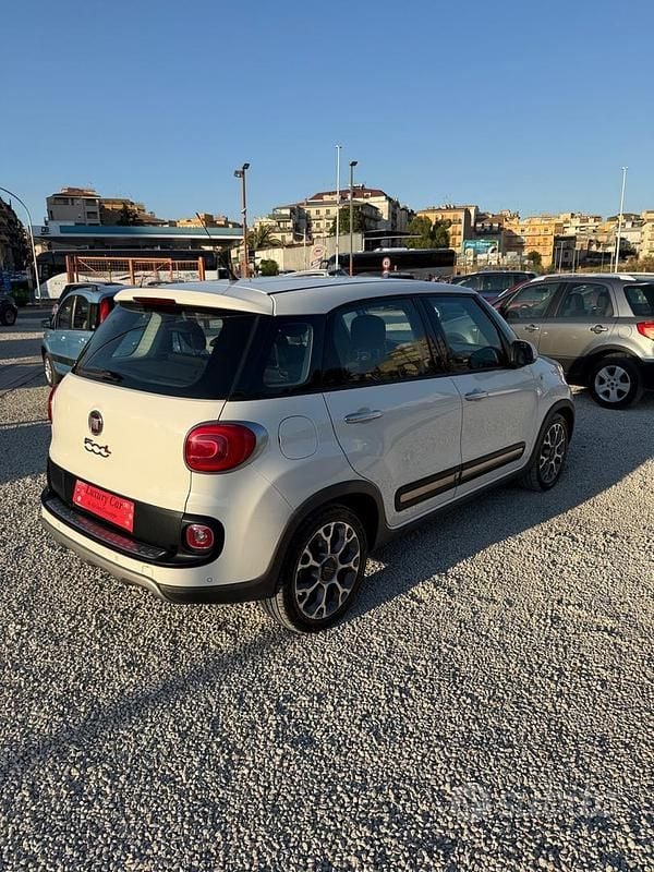 Usata Fiat 500L Trekking 120 CV (88 kW) 2017 Bianco Monovolume