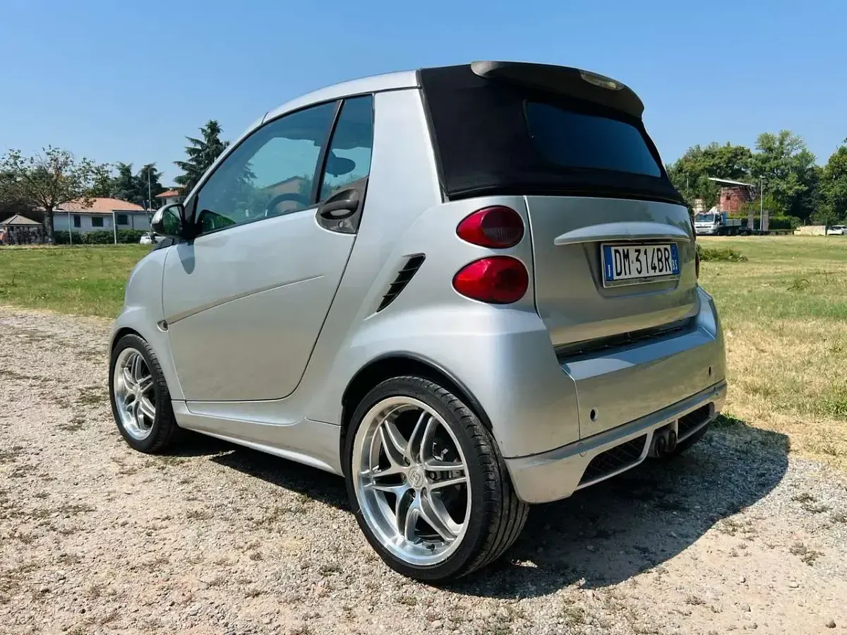 Usata Smart ForTwo Cabrio Passion 84 CV (61 kW) 2007 Argento Cabrio