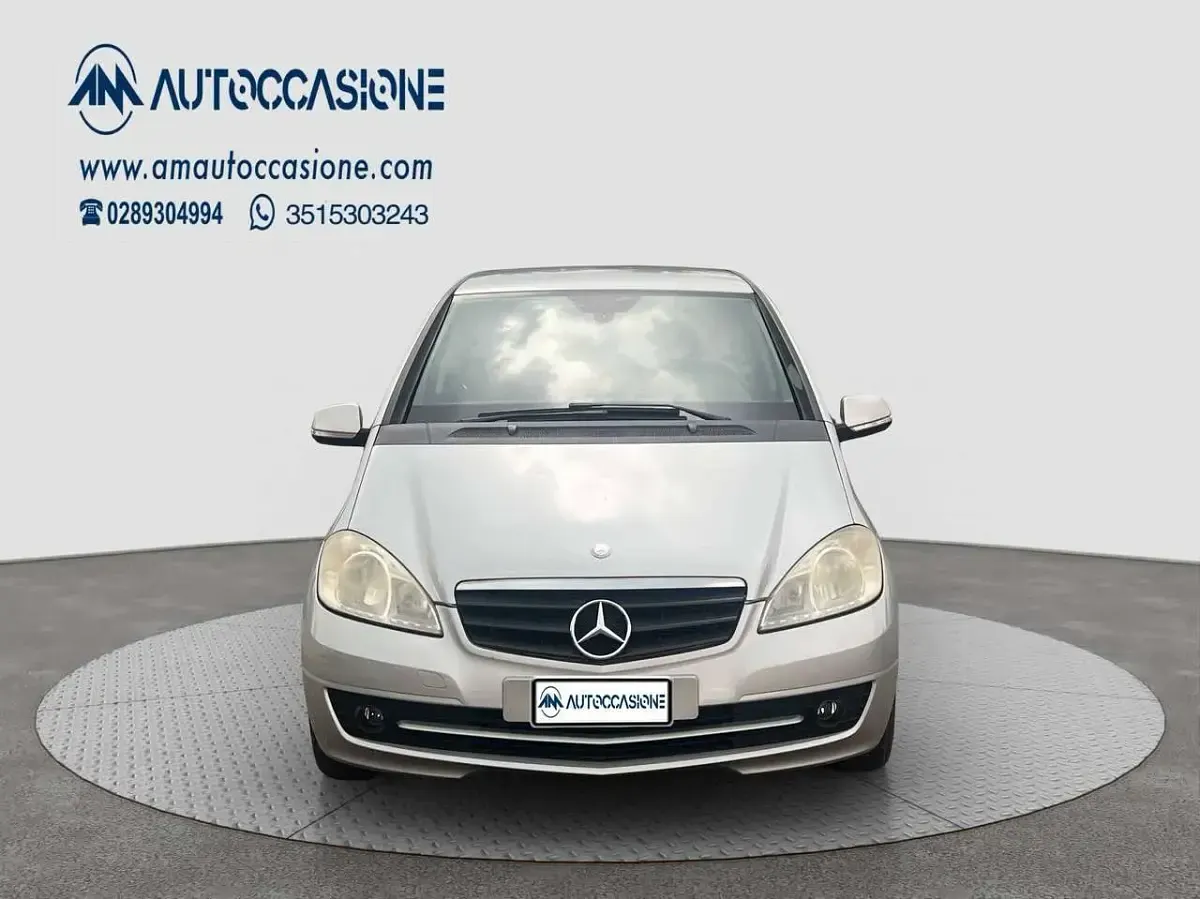 Usata Mercedes A150 Elegance 95 CV (69 kW) 2010 Argento Monovolume