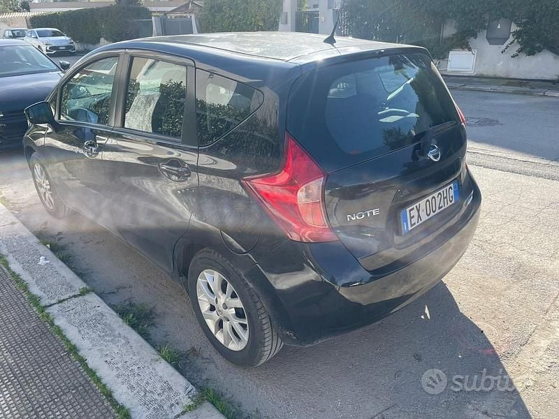 Usata Nissan Note 2014 Nero Utilitaria