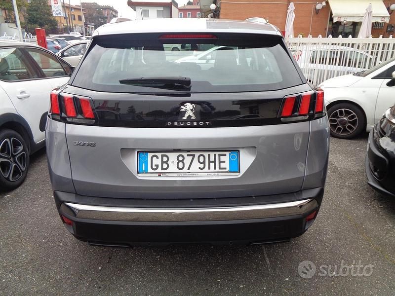Usata Peugeot 3008 Business-Line 131 CV (96 kW) 2020 Grigio SUV