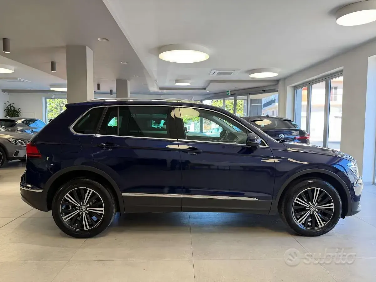 Usata VW Tiguan Executive 151 CV (111 kW) 2016 Blu/azzurro SUV
