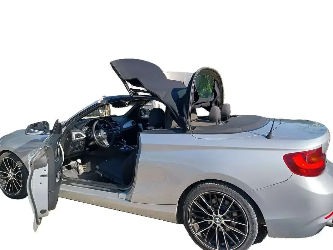 Usata BMW 220 Luxury Line 190 CV (139 kW) 2015 Grigio Cabrio