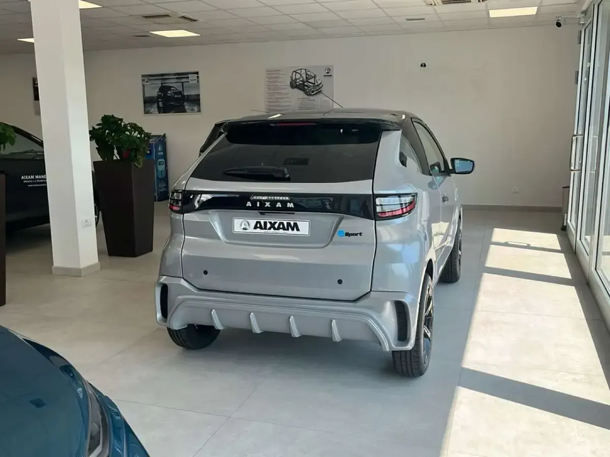 Nuova Aixam Coupe Sport 2026 Argento Coupé