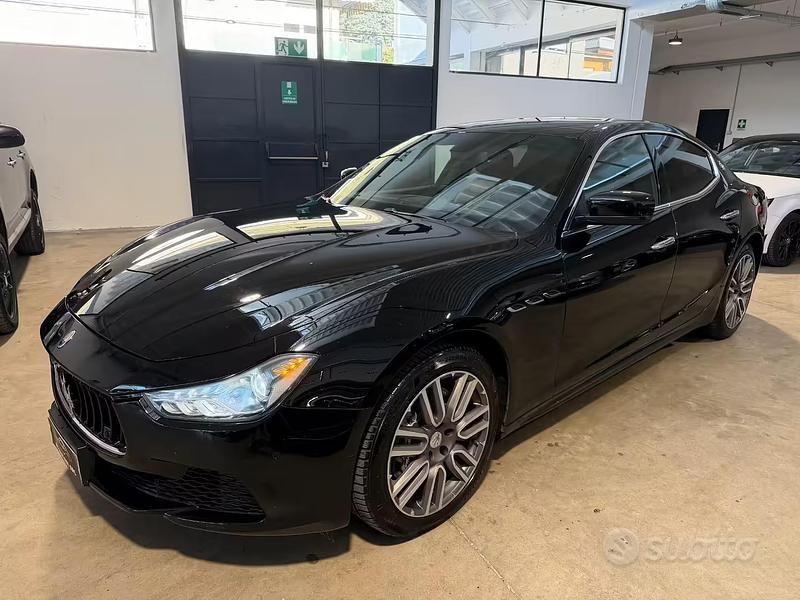 Usata Maserati Ghibli 250 CV (183 kW) 2016 Nero Berlina