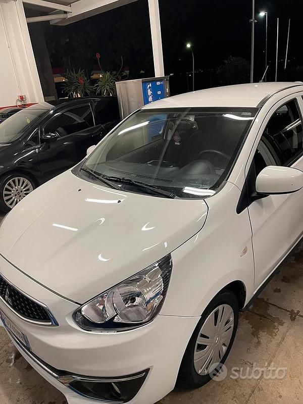 Usata Mitsubishi Space Star 71 CV (52 kW) 2021 Bianco Utilitaria