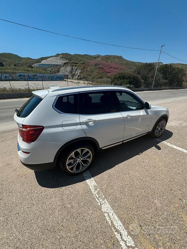 Usata BMW X3 xLine 190 CV (139 kW) 2016 Bianco SUV