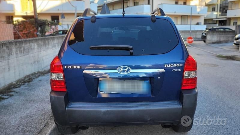 Usata Hyundai Tucson 112 CV (82 kW) 2005 Blu SUV