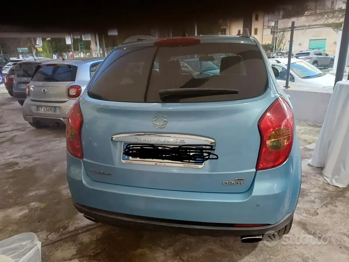 Usata SsangYong Korando 149 CV (109 kW) 2012 Blu SUV