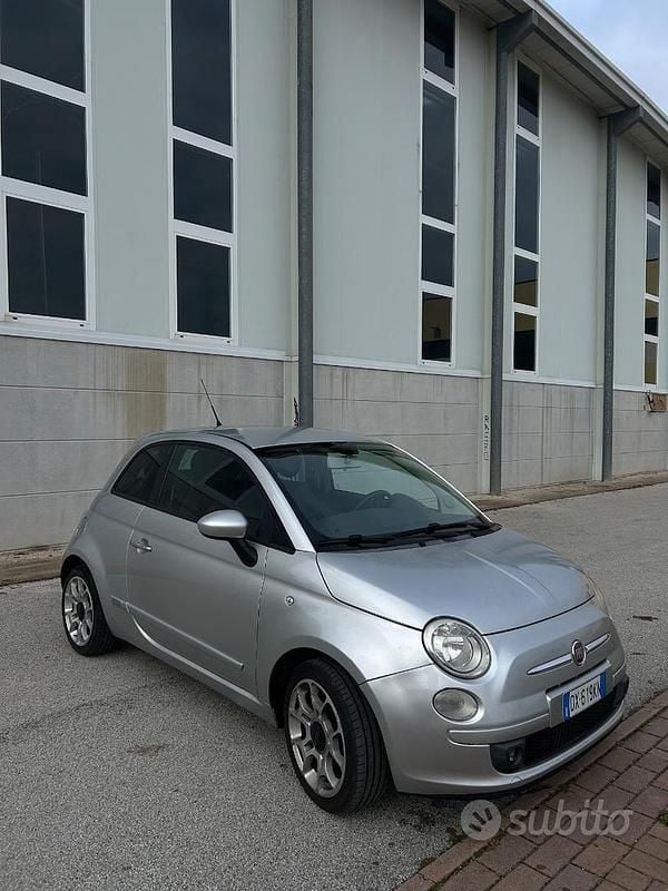 Grigio Usata 2009 Fiat 500 Due volumi | 4400 € - Immagine 1/4