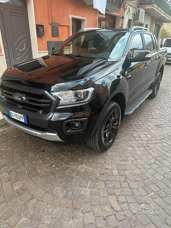Usata Ford Ranger Wildtrack 170 CV (125 kW) 2021 Nero Pick-up