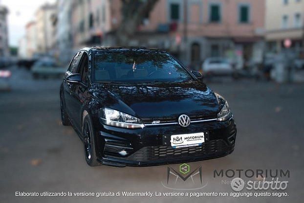 Usata VW Golf VII Sport 116 CV (85 kW) 2018 Nero Berlina