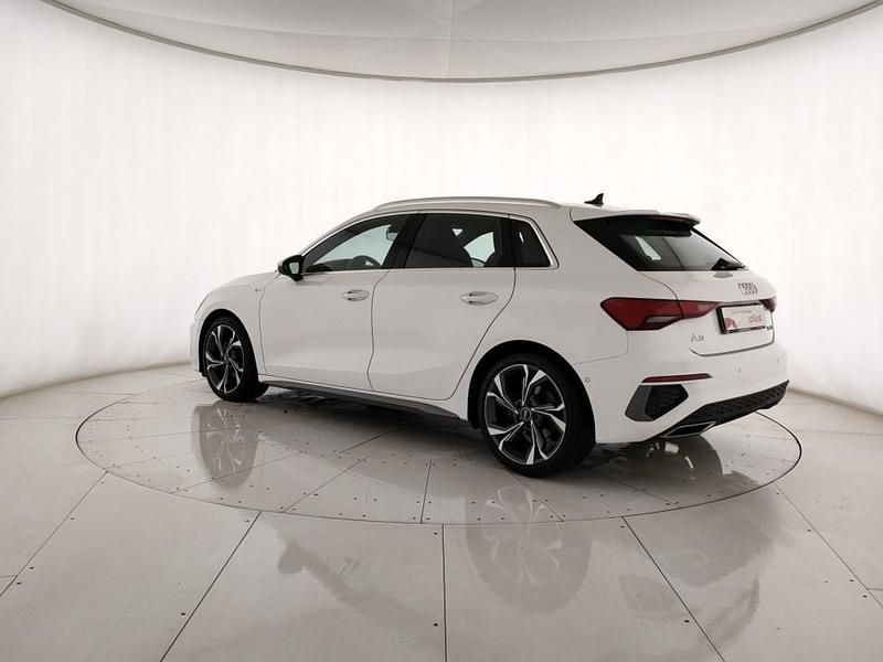Usata Audi A3 Sportback e-tron S-Line 150 CV (110 kW) 2022 Bianco Utilitaria