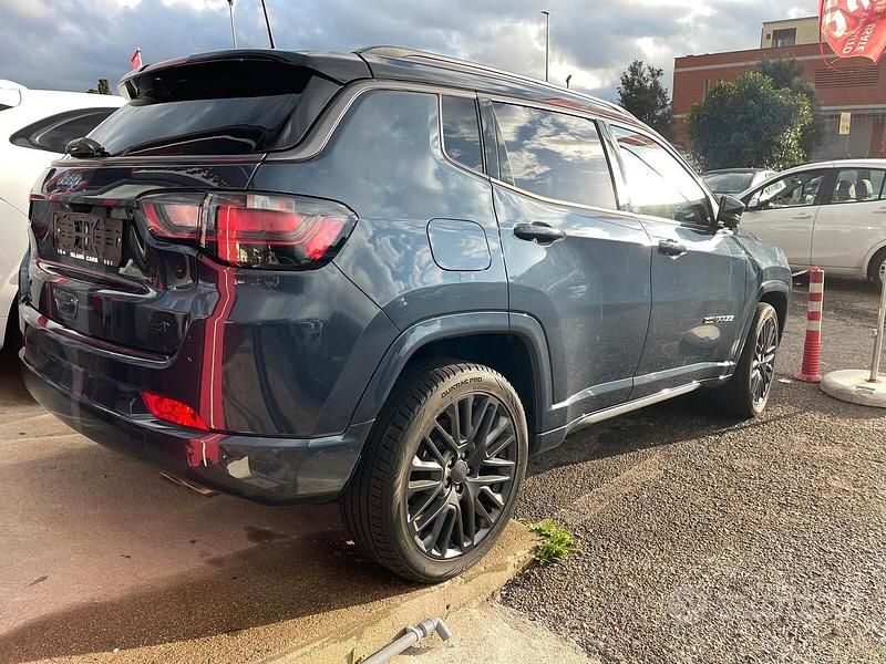 Usata Jeep Compass 240 CV (176 kW) 2021 Blu SUV
