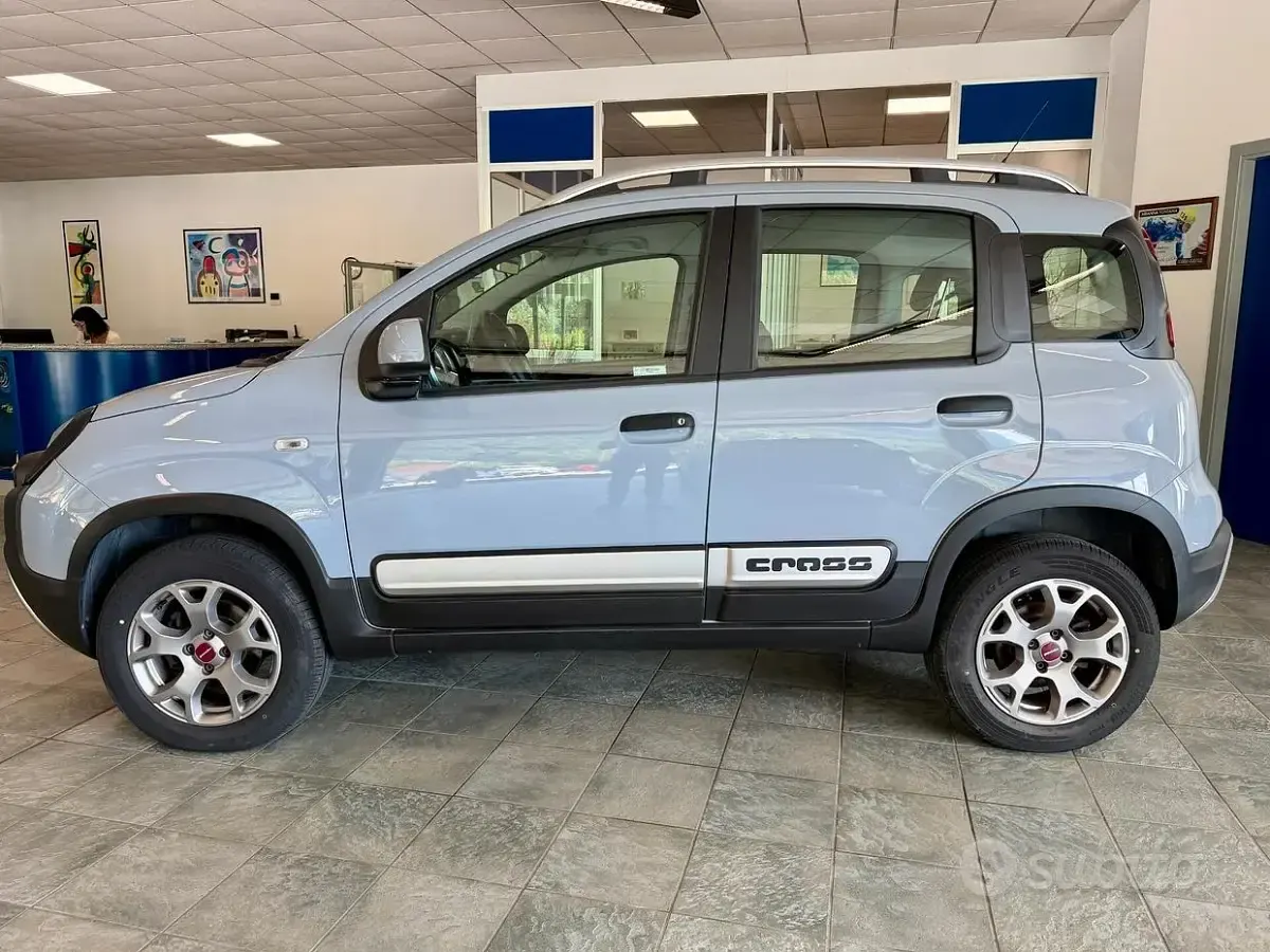 Usata Fiat Panda Cross Cross 90 CV (66 kW) 2018 Grigio Utilitaria