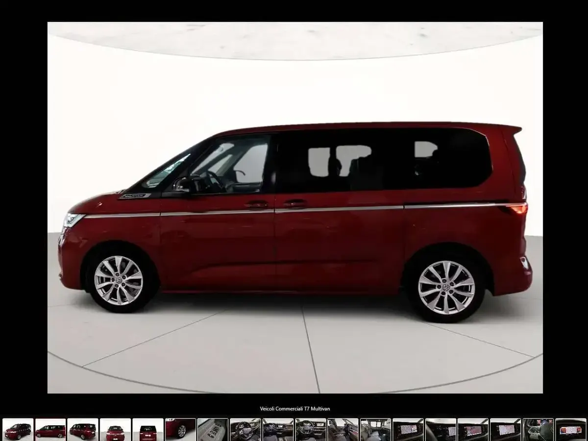 Usata VW Multivan Style 218 CV (160 kW) 2023 Rosso Monovolume